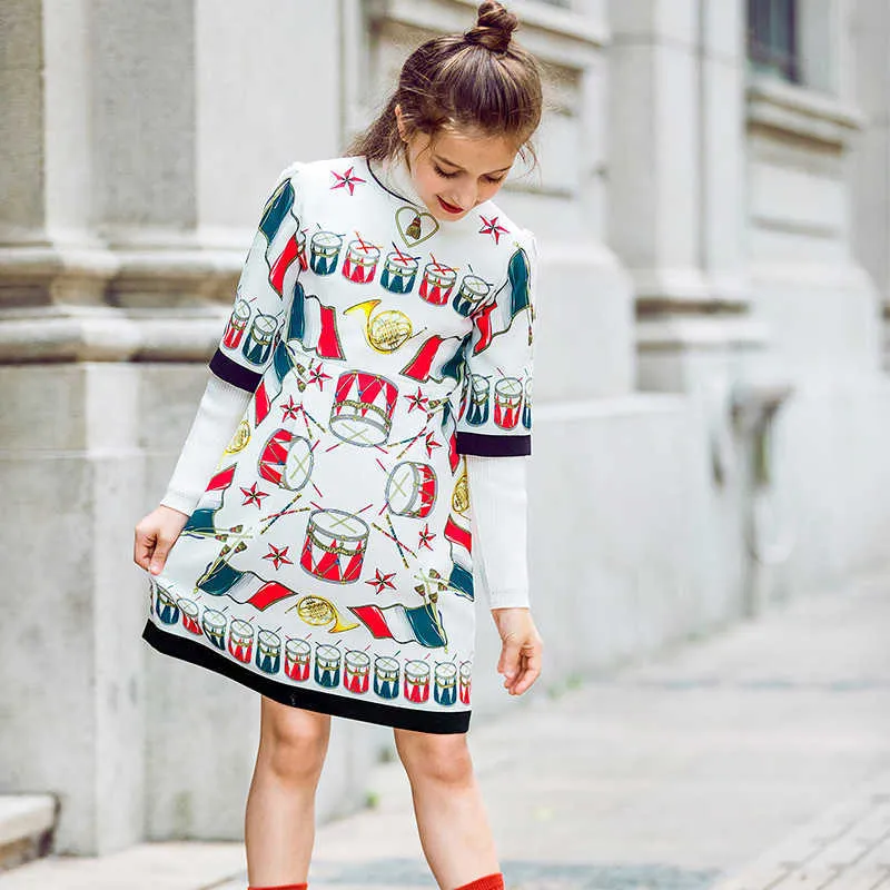 2021 Brand Toddler Girls Winter Dress W.L.MONSOON Enfant Childrens Christmas Robe For Christmas Q0716 From Sihuai04 16.38 DHgate.Com