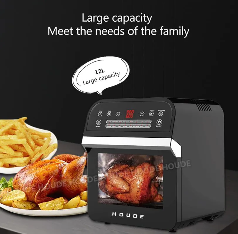 Coffee Roasters Large Capacity Air Fryer Oven Dehydrator Broil Reheat Fry Oil Free Touch Digital