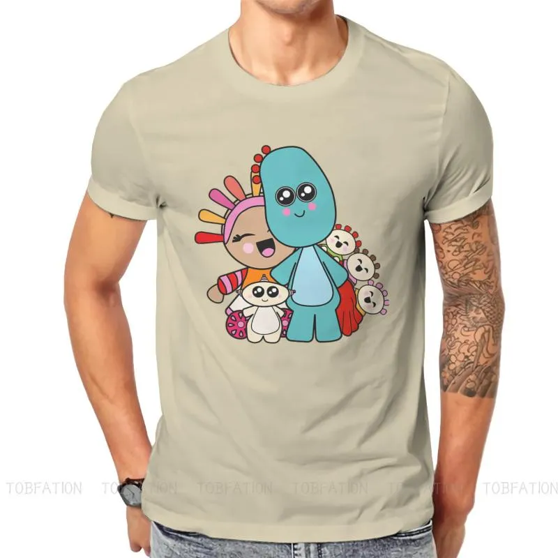 Herren T-Shirts Kawaii Est T-Shirts In The Night Garden Männer Harajuku Stoff Tops T-Shirt O Hals Große Größe