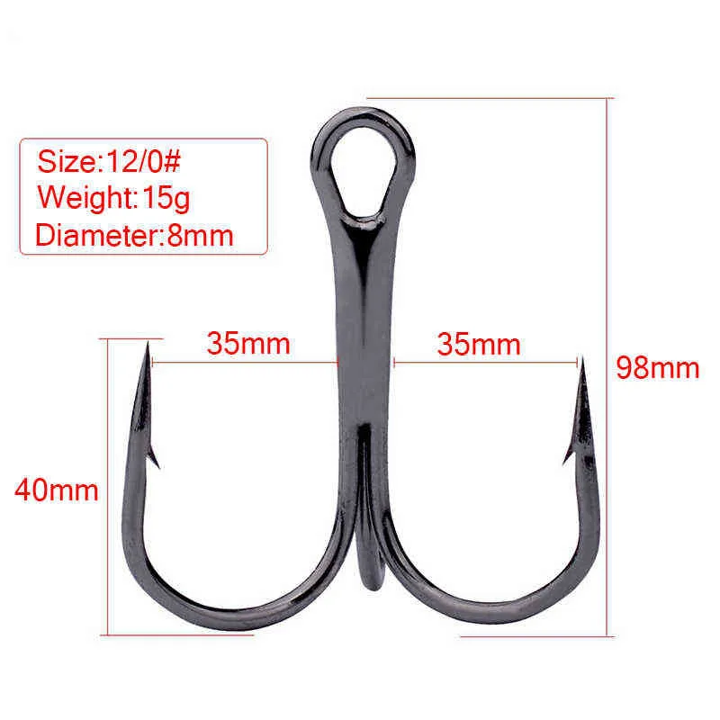 Triple Hook Pike Fishing Tackle With Three Anchors, Treble Hook, And Naked  Micro Barbed Carp Hooks Available In 12/0 And 14/ 0 Models No Feather Item  #220110 From Piao09, $14.86