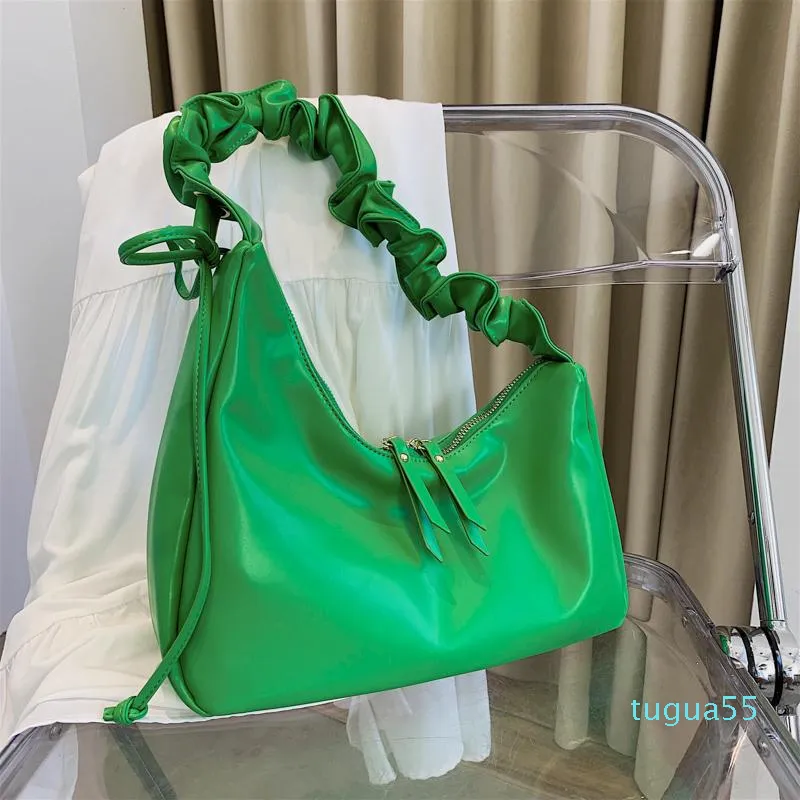 Totes qualité couleur unie souple en cuir PU sacs à bandoulière pour femmes été dame épaule sacs à main femme Simple