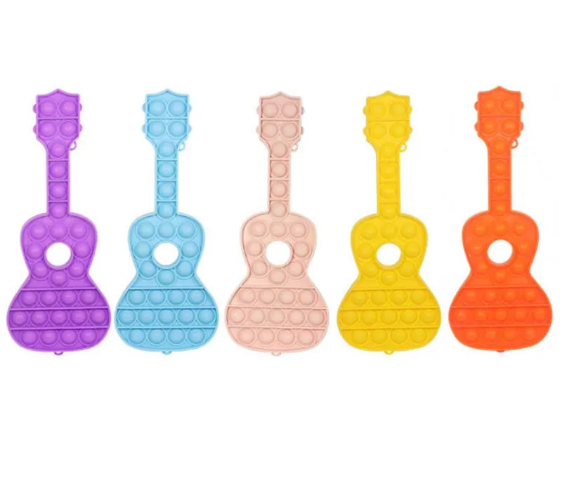 Guitar pop it fidget toy deals