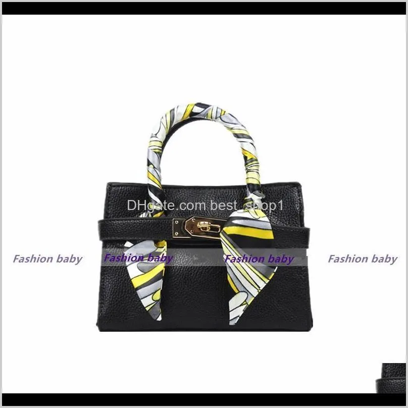 hot kids handbags kids silk scarf tote high quality baby girls mini princess purses should bags children candy bags coin purses