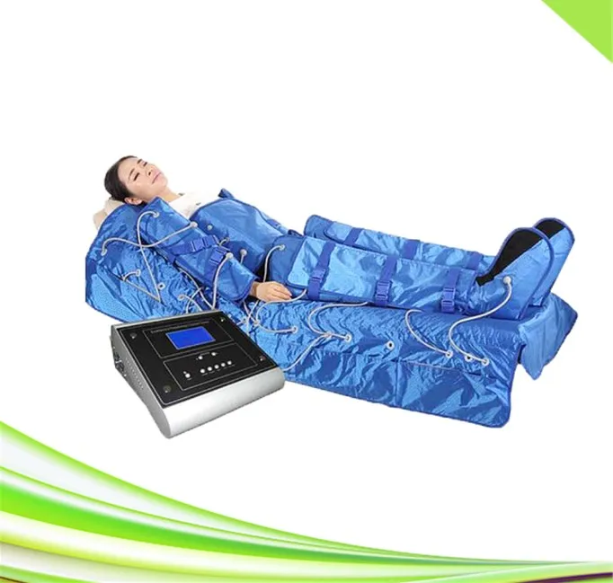 Salon Spa Portable 3 in 1 Verre Infrarood Luchtdruk Massager Afslanken Pressotherapie Machine Lymfatische Afvoer