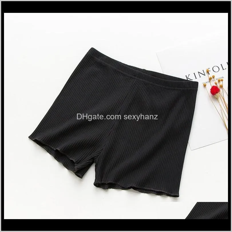 women plus size safety pants summer breathable outdoor comfort shorts anti-shine safety panties stretch boxers