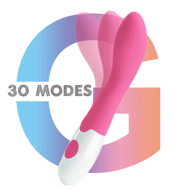 30 hastigheter silikon gspot dildo vibratorer vuxna sexleksaker för kvinnor vibrerande penis erotisk anal plug massager sex produkt butik s0824