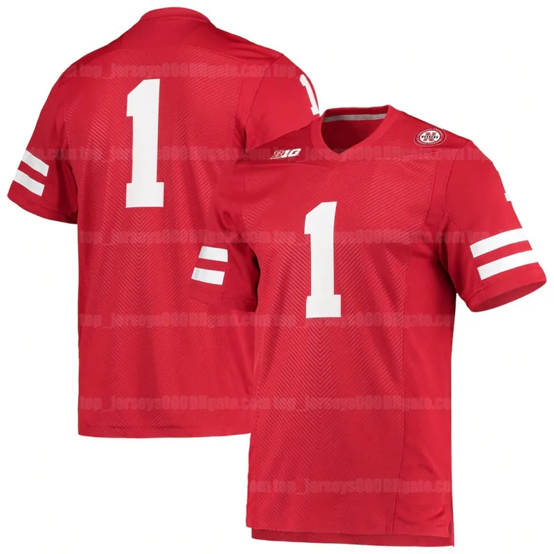 Custom nebraska football jersey sales