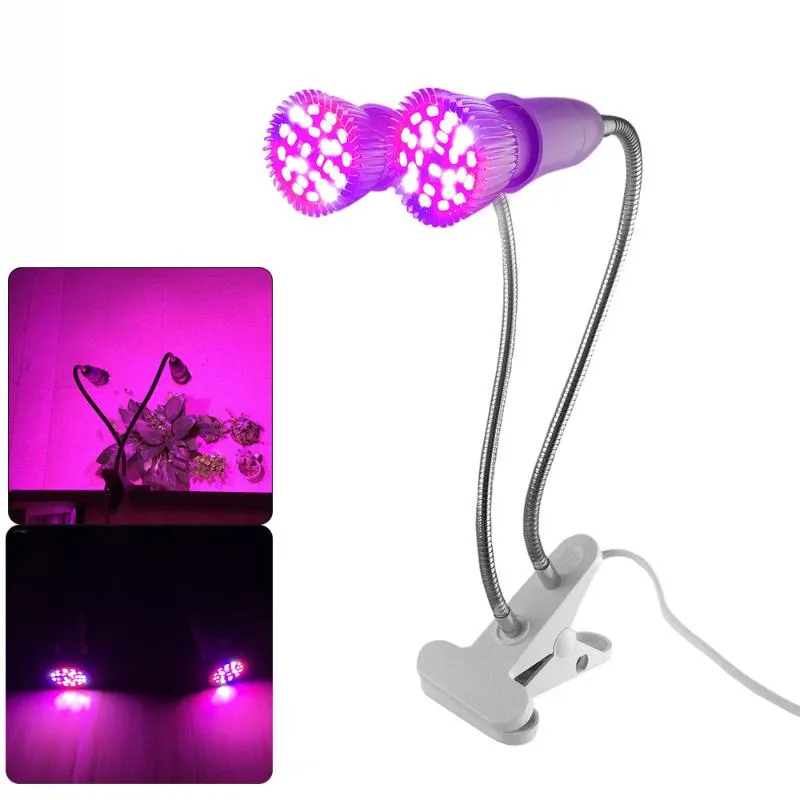 Full Spectrum Led Grow Light Plant Flower UV IR Lamp Bulbs Clip Set For Veg Hydroponic Indoor Room Greenhouse Cultivation Lights