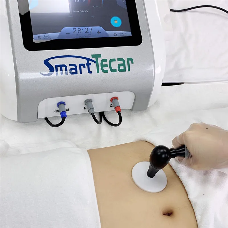 TECAR-terapi Fysioterapeut och Sportskada Klinik Hälsa Gadgets Diofotermig maskin med 448kHz CET Ret Handtag