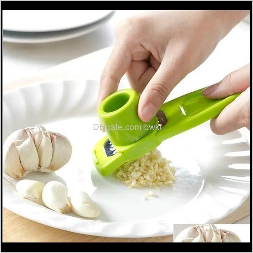 multifunctional ginger garlic press grinding grater planer slicer mini cutter kitchen cooking gadgets tools utensils accessories to278