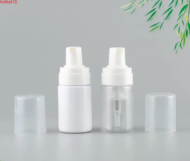 Bottiglie per pompa di sapone liquido schiumogeno in plastica PET 30ml Contenitori per mousse per crema detergente viso bianco 200 pz / lotto SN1165goods