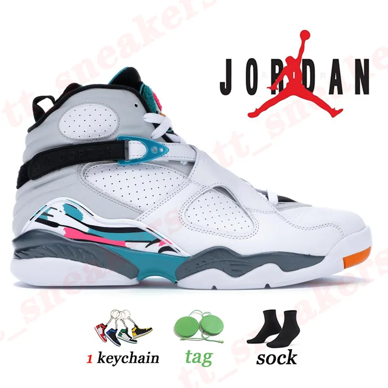 Top Basketball Shoes Air Jordan 8 8s Jumpman Retro Alternate Aqua