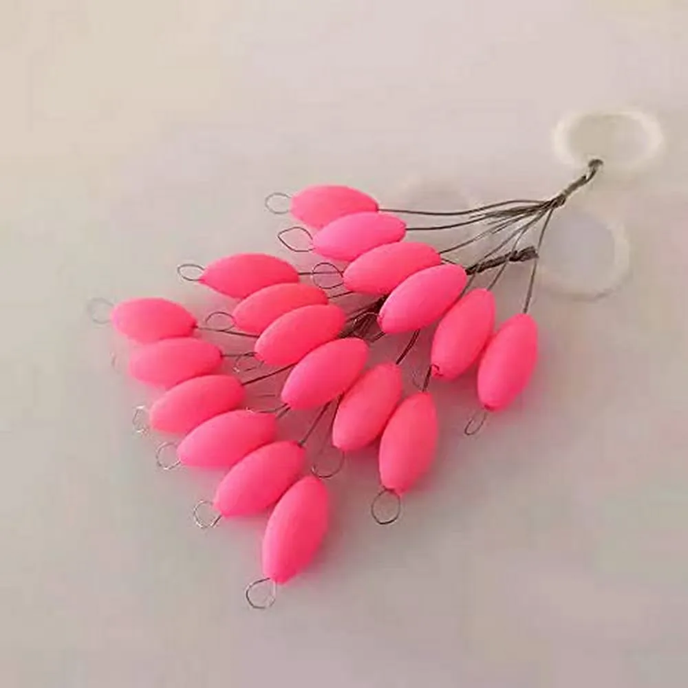 Pink Luminous Fishing Float Bobber 100 Bags, 13mm 7 Star Foam Space Bean  Tackle Lure Accessories From Ufo430, $60.31