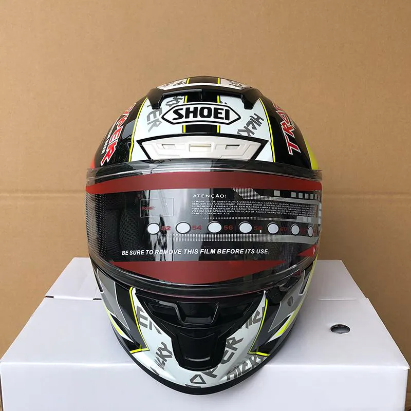 Shoei X14 Marquez Hickman Hjälm full ansikte motorcykel hjältnot- originalhelmet 282h