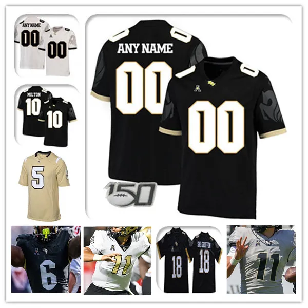 UCF Knights College Football Jerseys John Rhys Plumlee Isaiah Bowser Johnny Richardson RJ Harvey Javon Baker Ryan O'Keefe Hudson Alec Holler Jason Johnson Celiscar