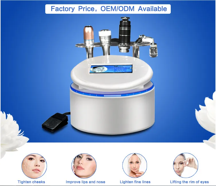 Effektiv HIFU Ultraljuds rynkborttagning Radarlinje Carve Facial Massage Device Portable Drawen Hud Machine V-Max Hifu Face Lift Spa