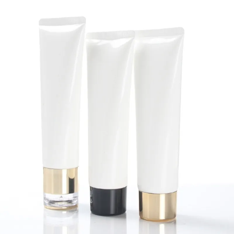 20st 100g Emulsion Slangrör Cleanser Soft Tubes 100 ml Lotion Cream Container Parfymflaska