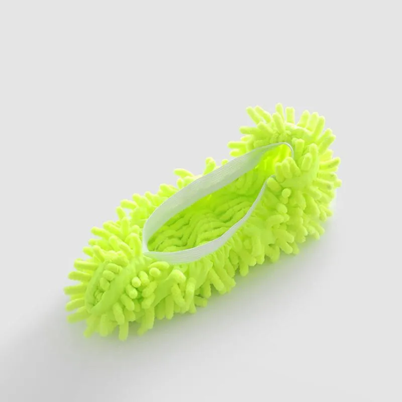 Home Slippers Mopping Shoe Covers cleaning brushes Multifunction Solid Dust Cleaner House Bathroom Floor Shoes Cover Clean Mop Slipper 