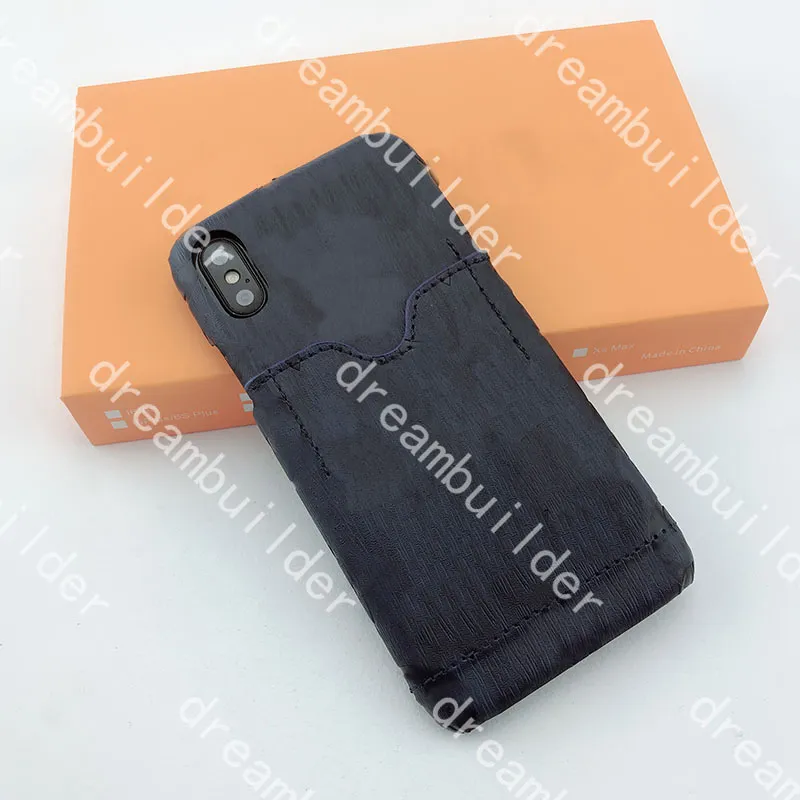 Fundas para teléfonos de moda para iPhone 14 pro max 13 14 PLUS 12 12pro 12promax 11 X XR XSMAX Funda con tarjetero de cuero Samsung S20 S20P S20U NOTA 10 10P 20U cubierta