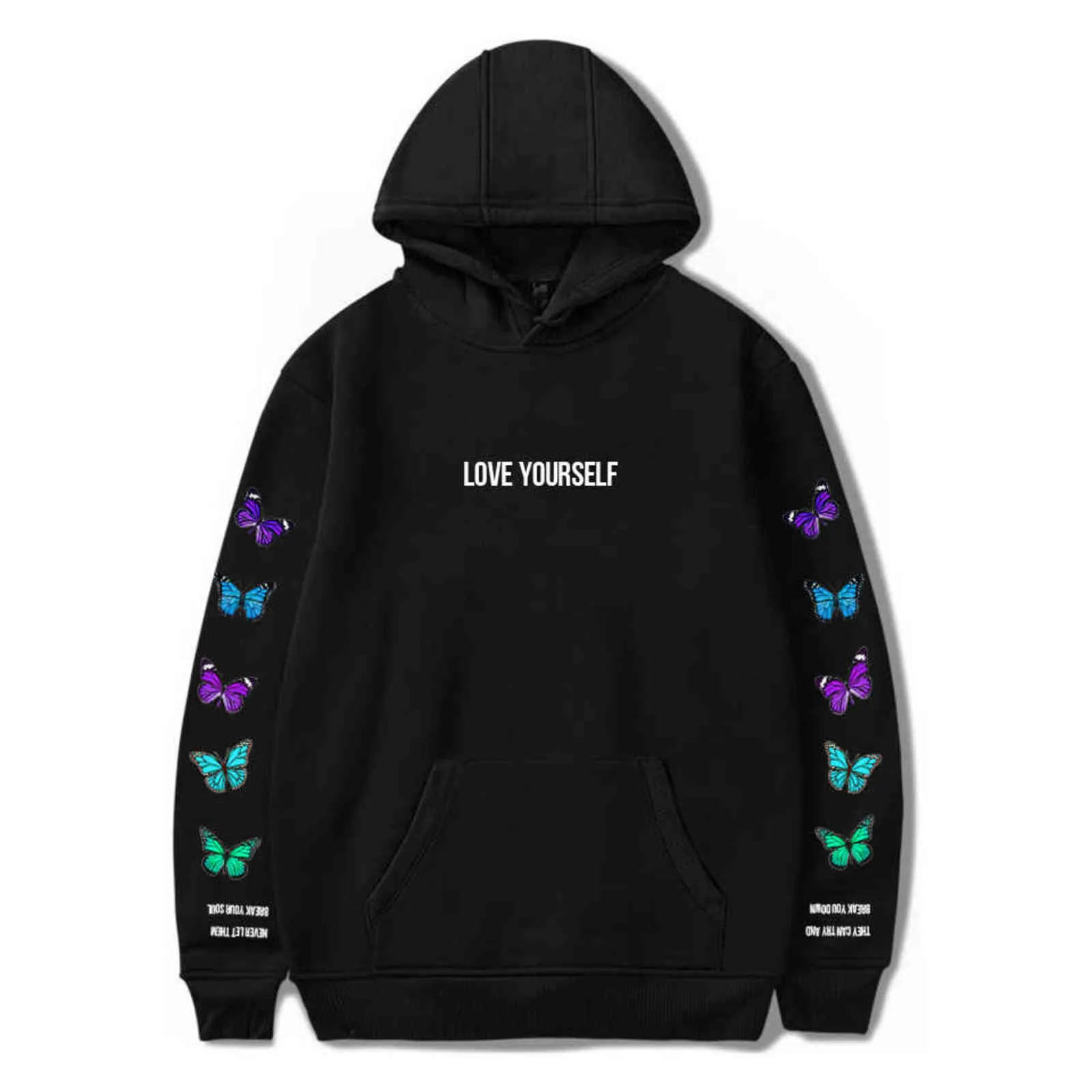 Tony Lopez Butterfly Alan Walker Hoodie 2021 New 3D Print Korean
