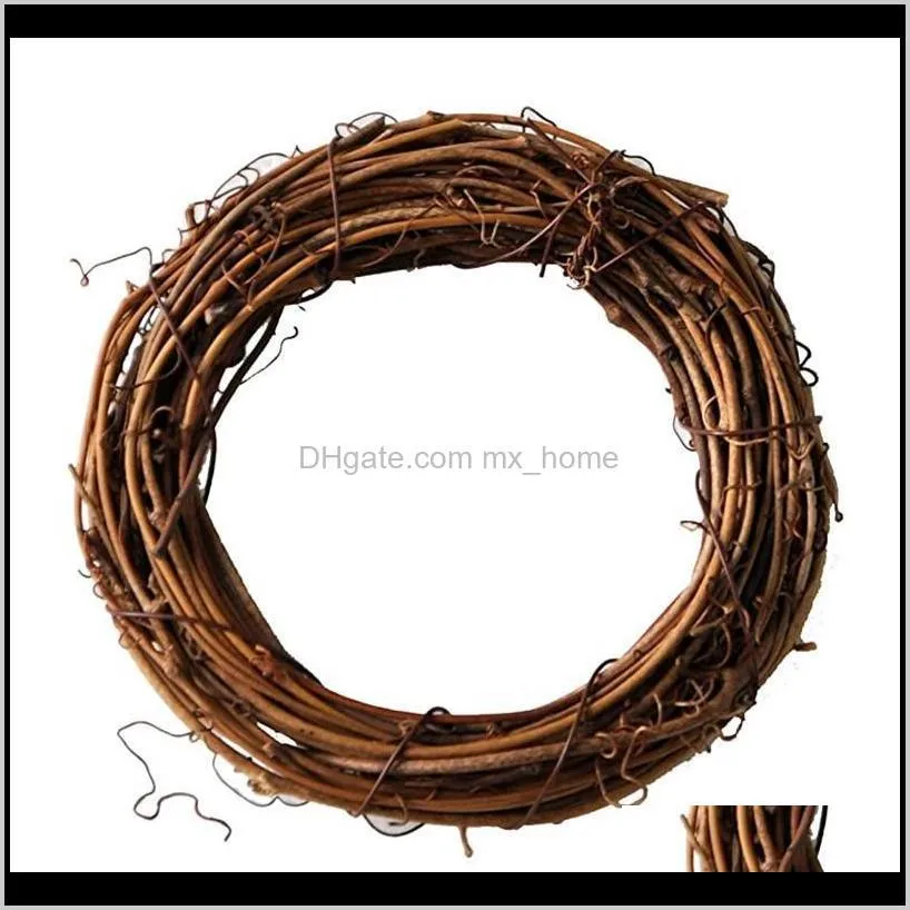 christmas vine ring diy crafts natural grapevine wreaths 10 inch decorative flowers &