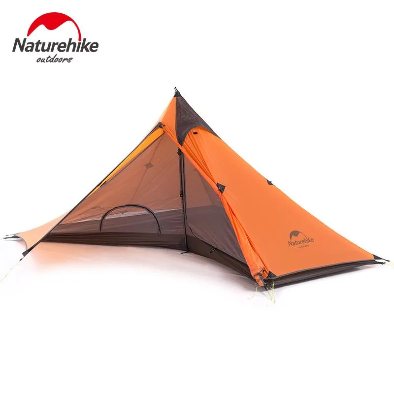 DHgate Naturehike Spire 1 Person Ultralight Hiking Tent Durable 20D Silicone Nylon Double Layer Outdoor Camping Shelter NH17T030 L Green Sports Outdoors