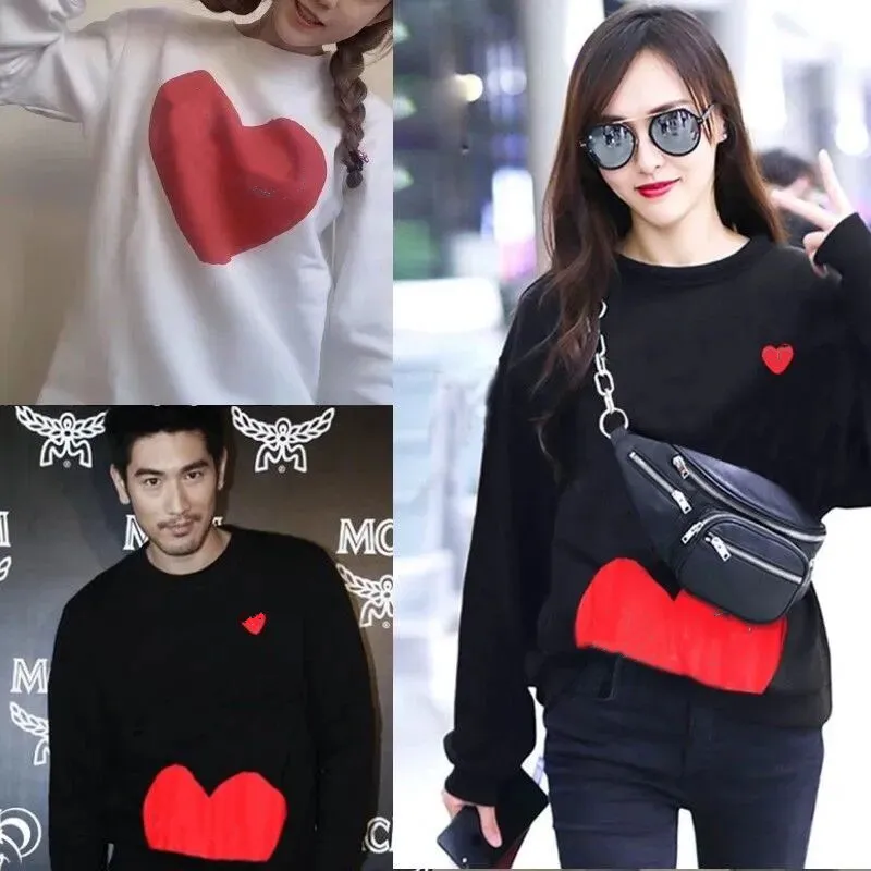 2021 pure cotton sweater designed by European and American designers for couples hip hop style clothing with label