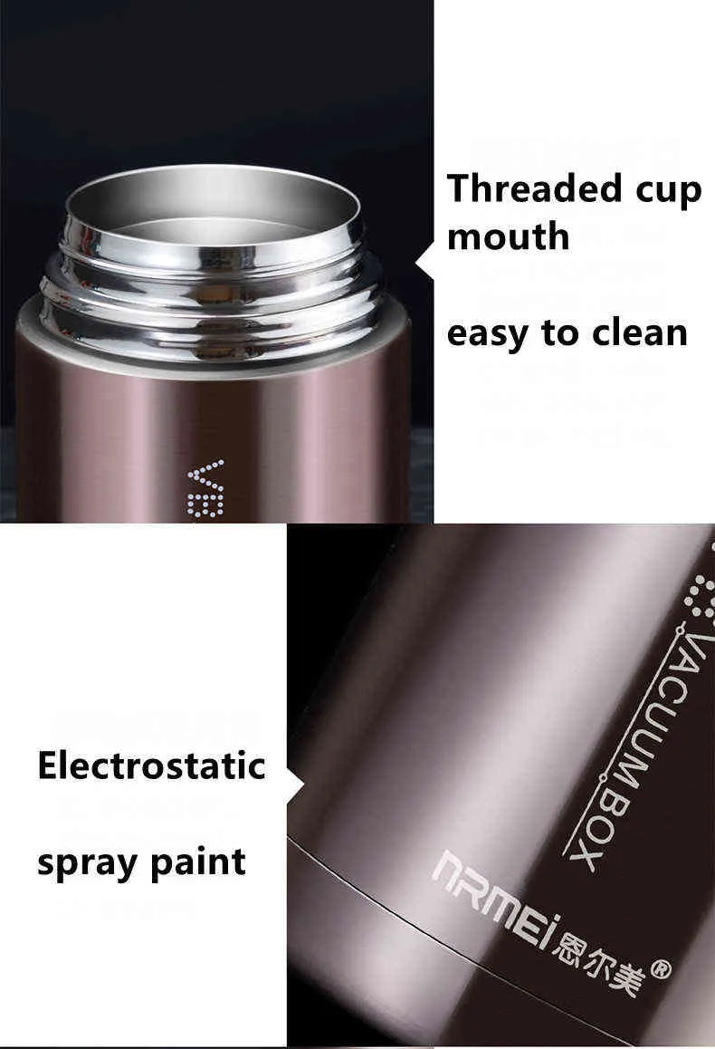 316 Stainless Steel Vacuum Insulated Thermos Lunch Box Kmart With Spoon