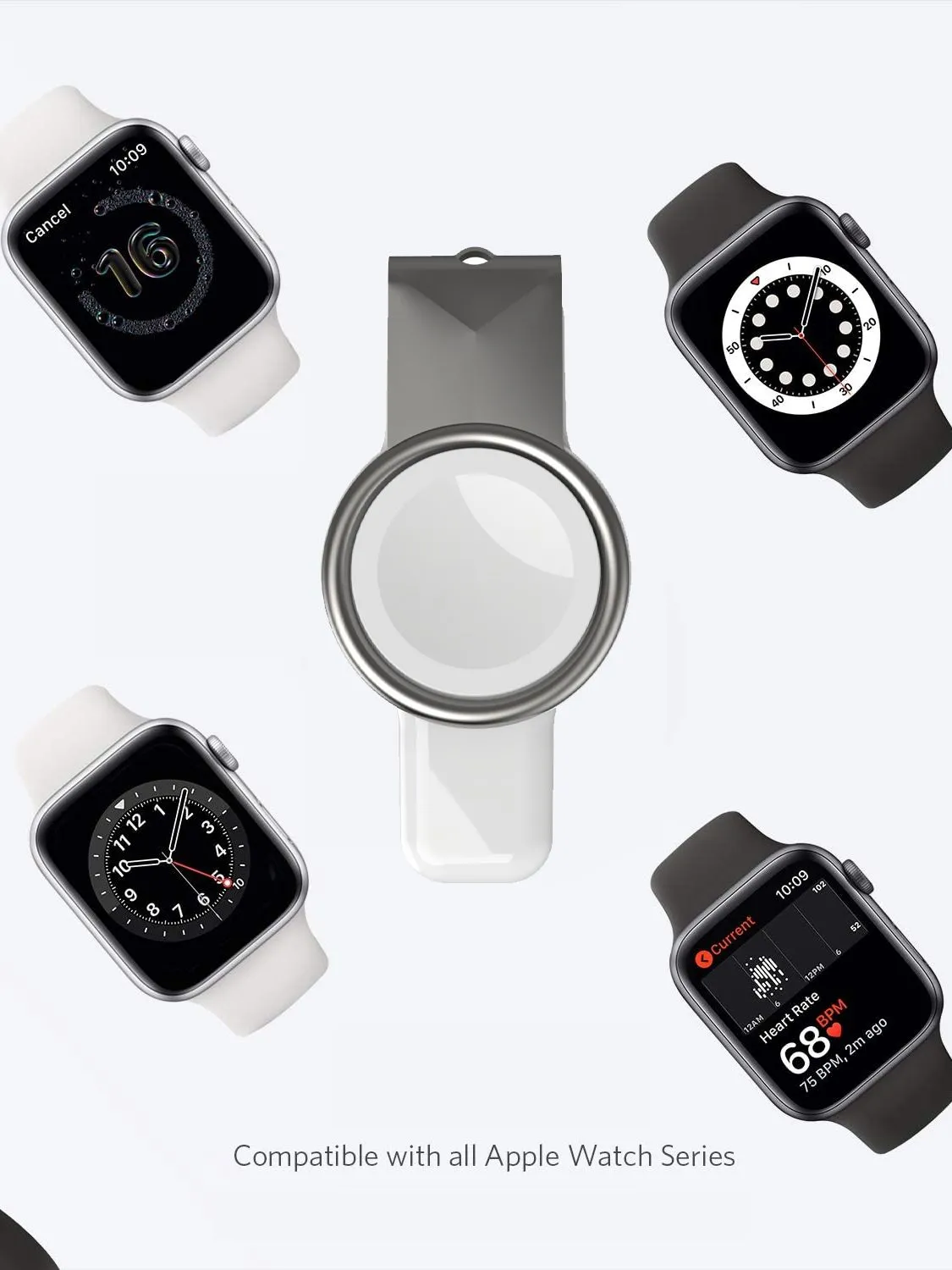 Yeni 2 1 Kablosuz Manyetik Smartwatch Şarj IWatch 7 Tip-C USB Arabirimi Fit Apple İzle 6 SE 5 4 3 Hızlı Şarj ve Taşınabilirlik