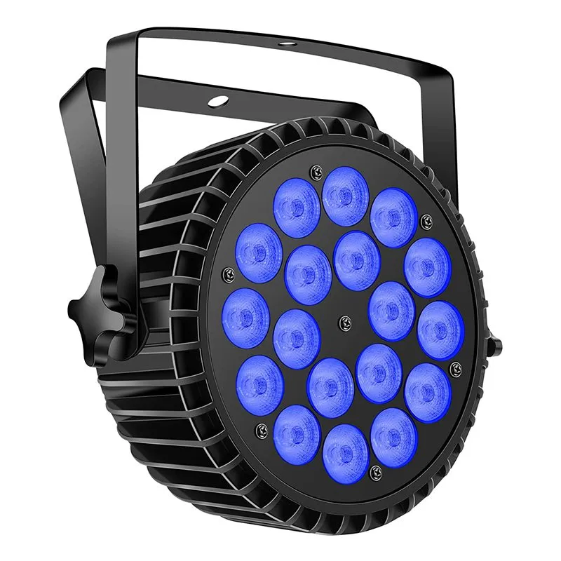 180W Powerful LED Par Can Disco Lights DMX 512 Sound Activated Stage Lights
