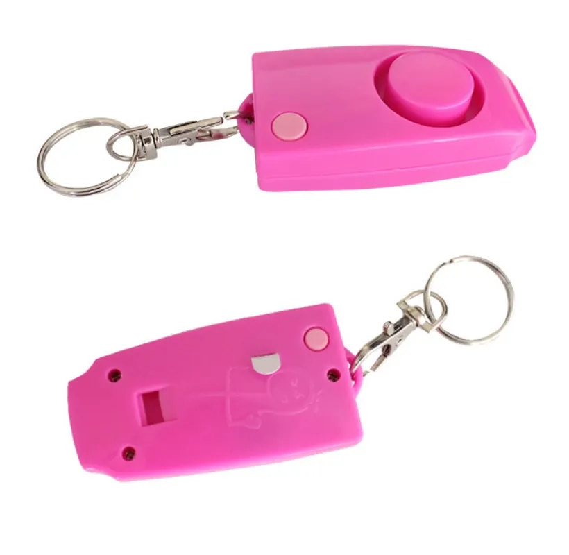 130db personal alarms for seniors Girls Women Kids Security Protect Personal Safety Scream Loud Keychain wholesale price