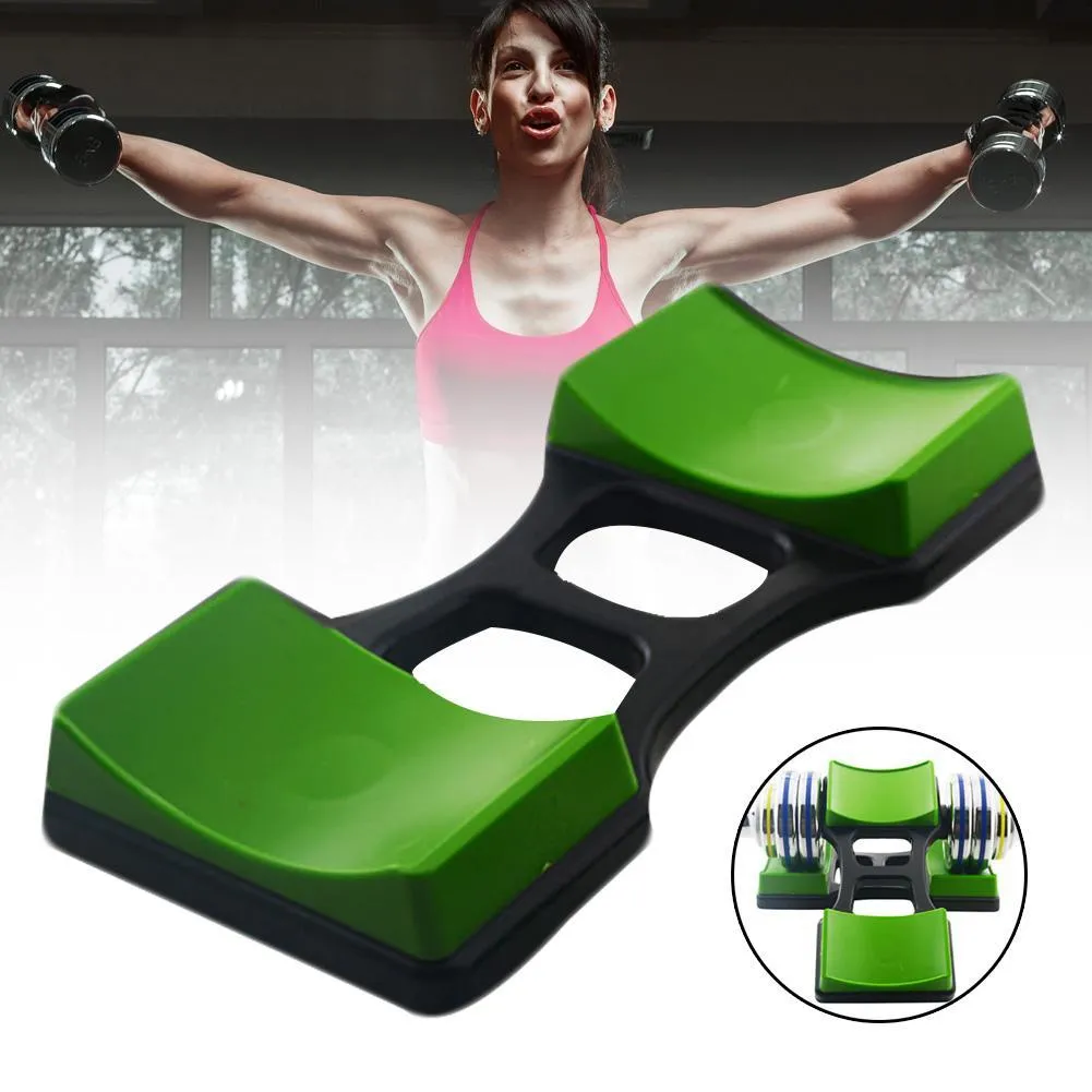 Dumbbells Rack Storage Mat Household Home Floor Protection Brackets Indoor Gym Weight Lifting Equipment Holder Stands Racks Sport Machines Frame Plastic Cushion