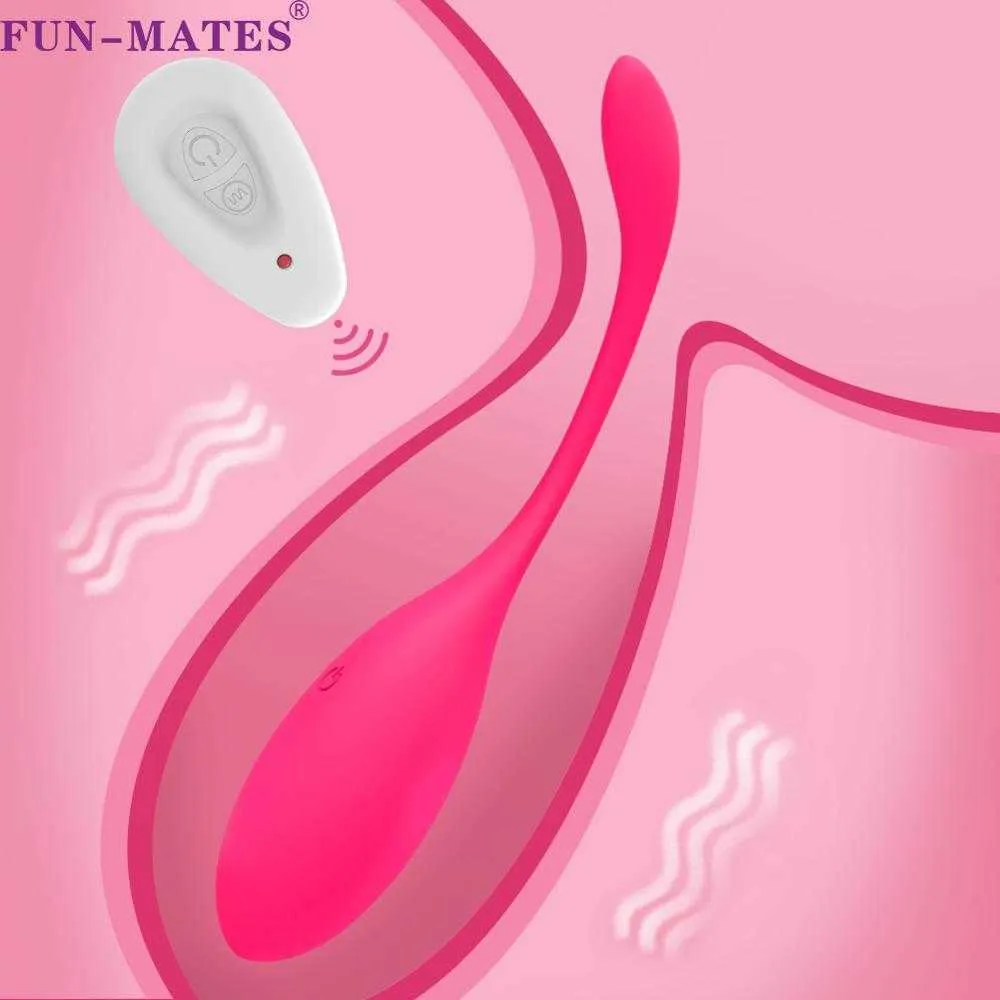 FUN-MATES Vibratori vibranti a sfera di Kegel per le donne Bullet G Spot Vaginal Wireless Remote App Control vibrador Sex Toys Femme P0822