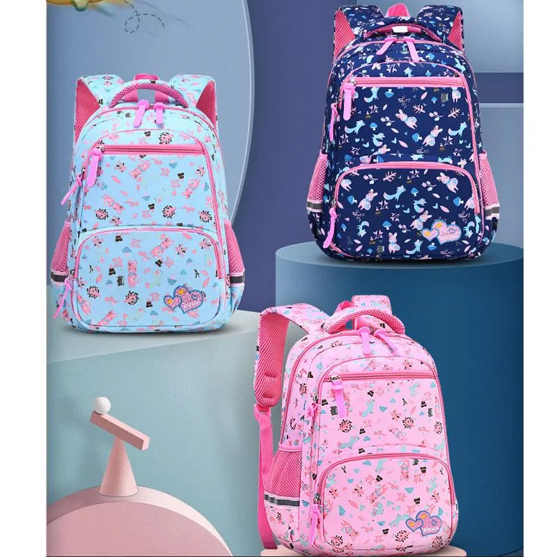 School Bags Women's Canvas Backpack Girls Student Bag Waterproof Breathable