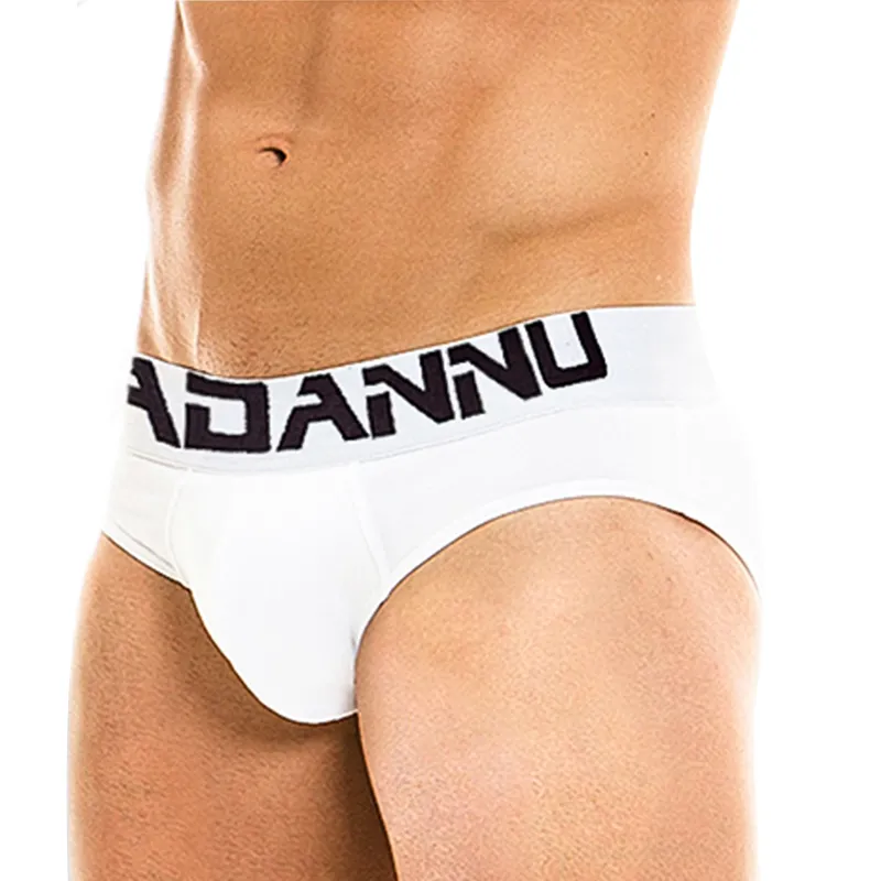 Sexiga män underkläder bomullsbriefs Män slip cueca andningsbara manliga trosor mäns trosor låg midja underbyxor shorts hombre ad127