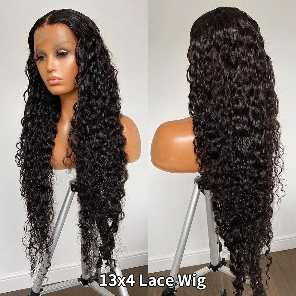 Brazilian Lace Front Wigs 28 30 Inch Water Wave... From  display picture 1