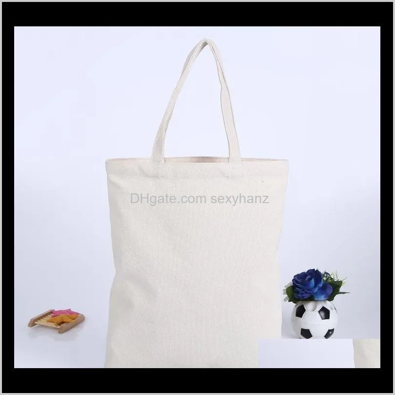 5pcs canvas bag cotton canvas tote bag reusable shopping bags grocery tote bags cotton cloth handbags women custom logo print