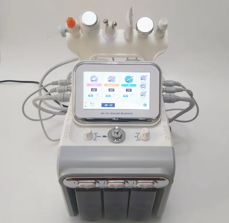 1 Microdermabrasion Hydra Dermabrasion Hydro Dermabrasion 워터 제트 필링 안티 에이징 스킨 스크러버 초음파 RF 피부 회춘 기계