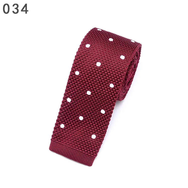 Fashion Skinny Mens Knit Ties 