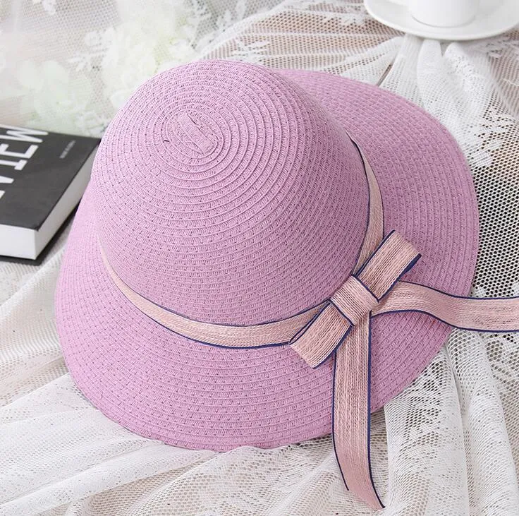 Ladies Summer Seaside Holiday Fisherman Caps Sun Hattar All-Match Haw Hat Mode Accessories Cap