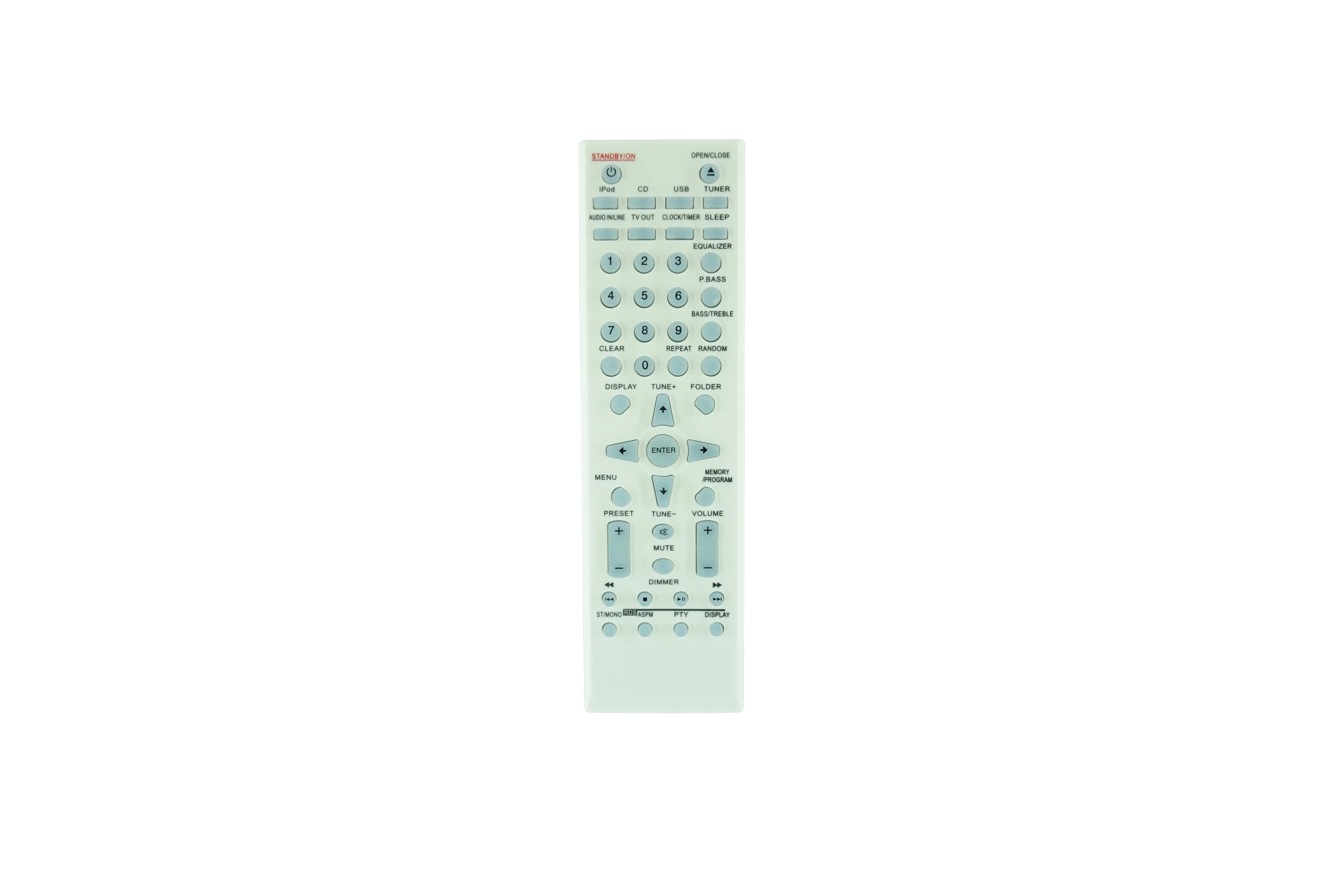 Remote Control For Pioneer X-HM51-K X-HM51-S X-HM32V-K X-HM32V-S X-HM22-S X-HM22-K X-HM21BT-K X-HM21BT-S S-SMC01BT-K X-HM21-K X-HM31DAB-K Micro Hi-Fi CD Receiver Audio System