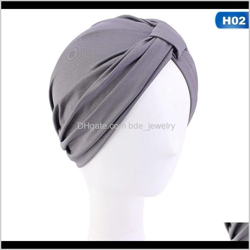 2020 new autumn/winter bottom hat tied scarf hat national style baotou