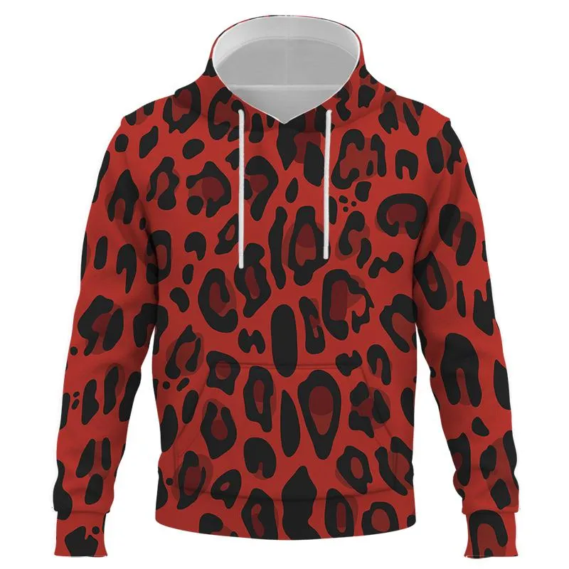 Leopard Print Fleece Pacsun Sweatshirts For Men And Women Autumn