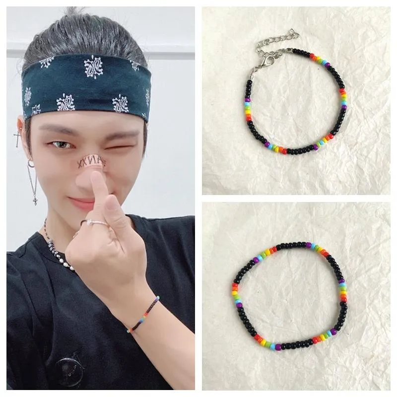 Beaded, Strands Kpop Yunho Beads Bracelets Surrounding Korean Bracelet  Youth Group Bangle For Women Men Gift Jewelry From Raferalston, $10.63 |  DHgate.Com