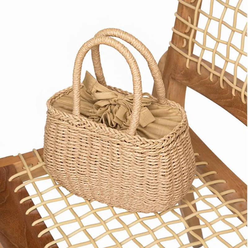 NEW Summer Bohemia Knitted Straw Fashion Women's Handbags Beach Woven Tote Crossbody Shoulder Bags