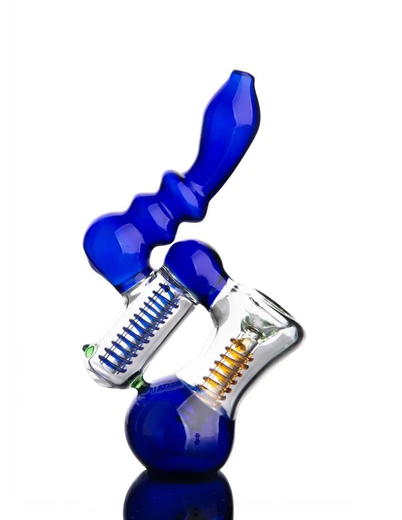 Stokta Nargile Siyah Cam Boru Bubbler Sigara Borular Su Bong Yağ Dab Rigs