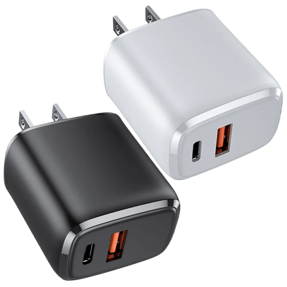 5V 3A 9V 2A 20W PD USB C Wall Chargers Fast Quick Charge EU US AC