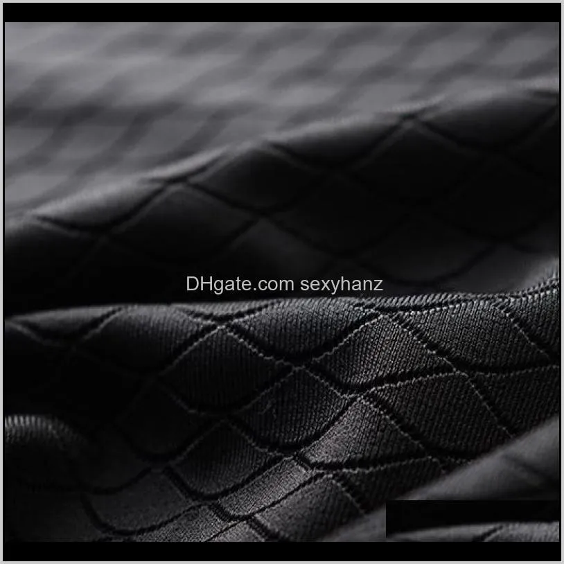 black men`s t-shirts dragon scale silky fabric tee fashion dark grain v-neck slim short sleeve m - 4xl