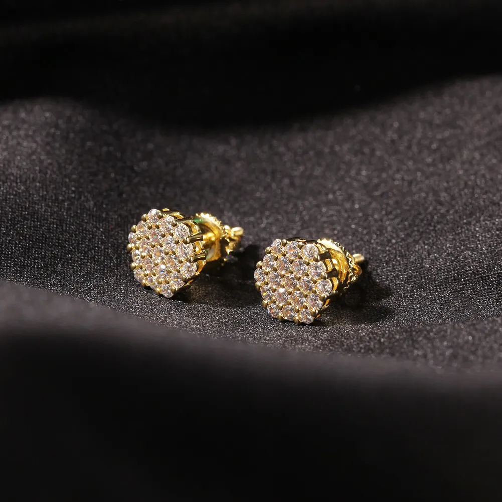 That's That Me Espresso 925 Sterling Silver Inlaid Zircon Earrings