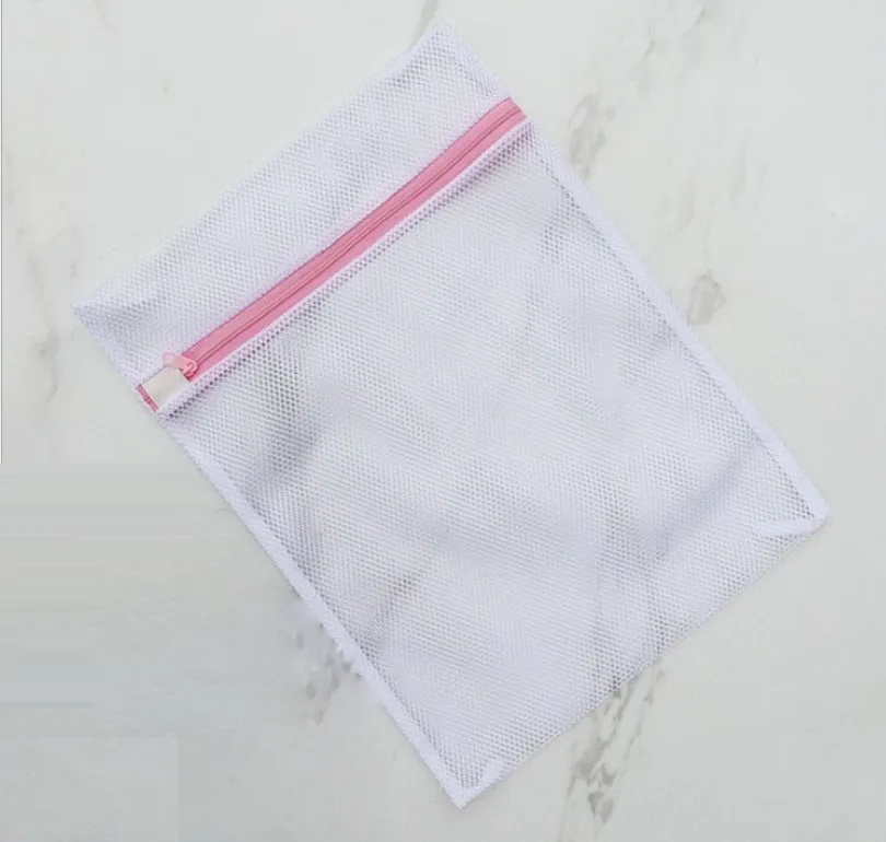 Mesh Washing Bag 30*40cm Polyester FineMesh Delicates Laundry-Bag Lingerie Bags Protects Clothes